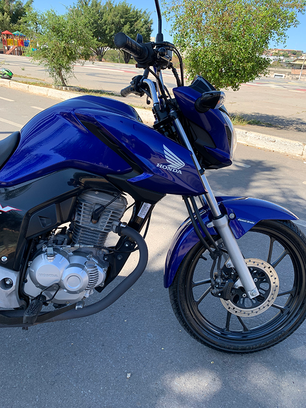 HONDA FAN 160 AZUL 2022 OU 15 MIL NO PIX